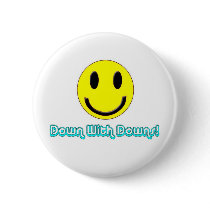Down With Downs Pin