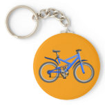 Downhill Keychain