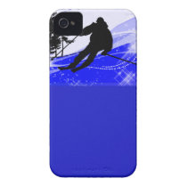 Downhill on the Ski Slope