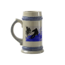 Downhill on the Ski Slope Coffee Mugs