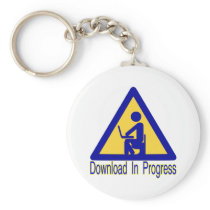 Download In Progress Key Chains