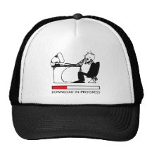 Download in Progress Trucker Hats