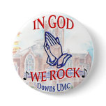 Downs United Methodist Church - Praise Band Button