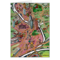 Downtown Atlanta Georgia Cards