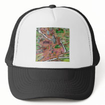 Downtown Atlanta Georgia Mesh Hats