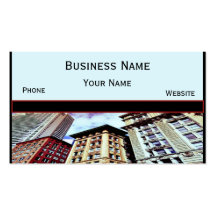 Downtown Boston Business Card Templates