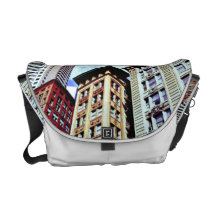 Downtown Boston Messenger Bag