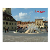 Downtown Brasov Post Card