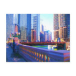 Downtown Chicago postcards