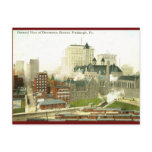 Downtown, Pittsburgh 1915 Vintage Post Card