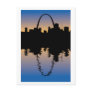 Downtown Saint Louis, Missouri Silhouette Post Card