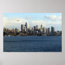  Downtown Seattle Poster
