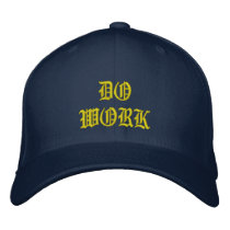 DOWORK EMBROIDERED BASEBALL CAPS