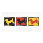 Doxie-3-BOX Customised Photo Card