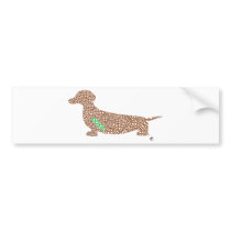 Doxie/Dachshund Bumper Sticker