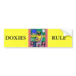 Doxie Mum & Baby bumper stickers