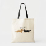 Doxie Smooch Tote Bags