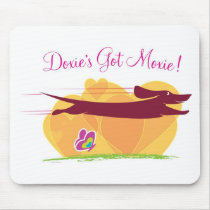 Doxie's Got Moxie Mousepads