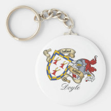 Doyle Family Crest Keychains