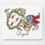 Doyle Family Crest Mouse Mats