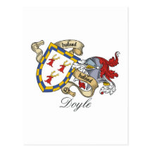Doyle Family Crest Post Cards
