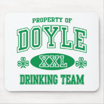 Doyle Irish Drinking Team Mouse Pad