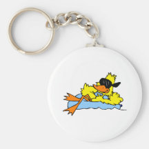 Dozer Duck Keychain
