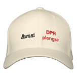 DPR plengsir embroidered hats