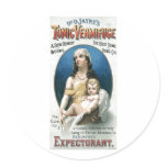 Dr. D. Jayne's Tonic Vermifuge Avertisement 1889 stickers