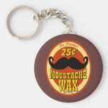Dr. Dandy's Moustache Wax Keychain
