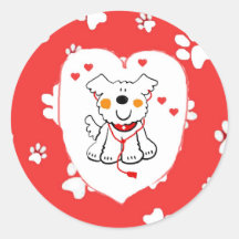 DR DOGGIE LOVE HEALS GIFT STICKER BY ARA
