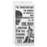 Dr Drackenstein! Custom Rack Cards