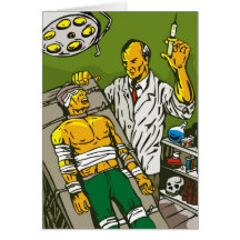 Dr. Frankenstein or mad scientist Cards