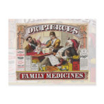 Dr. Pierce's Family Medicines postcards