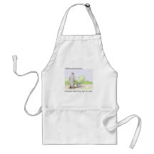 Dr. Roarshach Cartoon Gifts, Tees, & Collectibles Apron