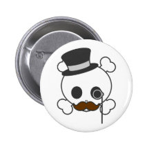 Dr Skully Pinback Button