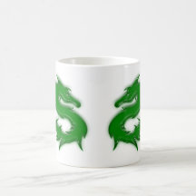 Drache grün teehaferl
