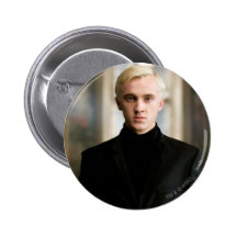 Draco Malfoy Straight On Button