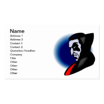 Dracula Business Card Templates