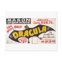 Dracula by Hamilton Deane - 1938