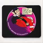 Dracula Christmas Shopping Mousepads
