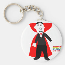Dracula Dude Keychain