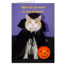 Dracula Kitty Cards