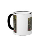 Dracula Playing a Black Piano mugs