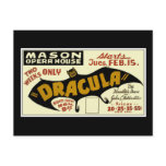 DRACULA Poster postcards