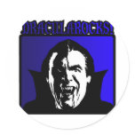 Dracula Rocks! stickers