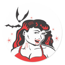 Draculas Bride Sticker