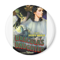 Dracula's Daughter Refrigerator Magnet