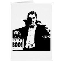Dracula's Happy Halloween Cards