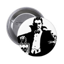 Dracula's Happy Halloween Pinback Button